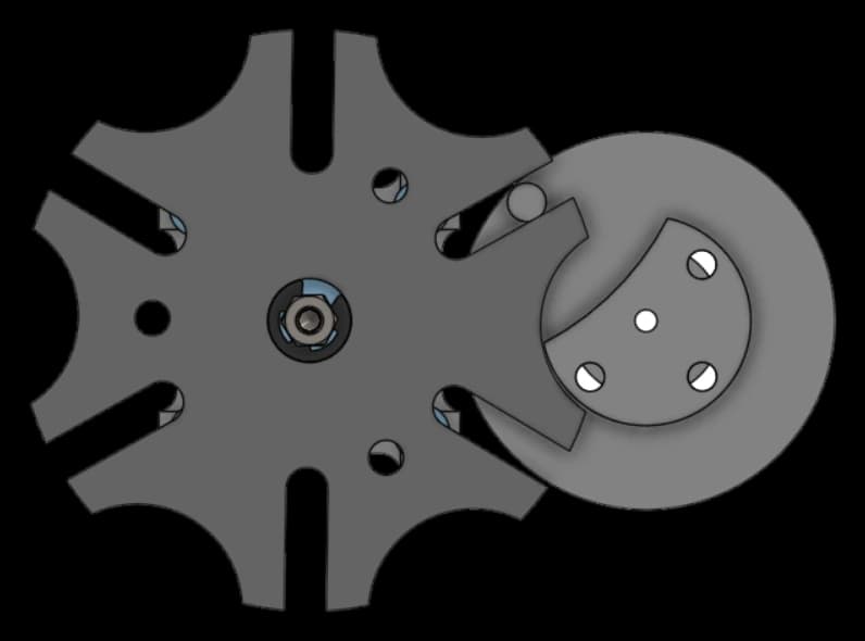 Spice Rack V2 — Geneva mechanism
