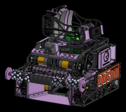 The Worlds competition robot